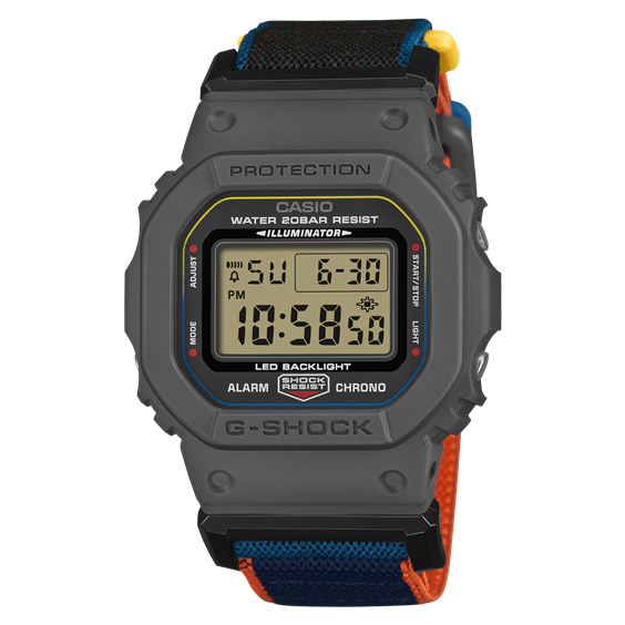Orologio G-Shock Uomo in Resina DW-5600MNC-8A2ER - DW-5600MNC-8A2ER